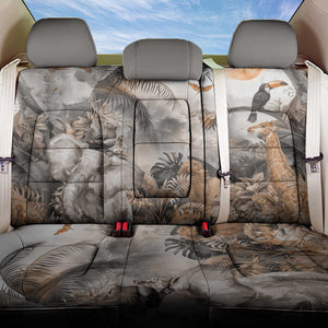 Afro Safari Animals Back Car Seat Cover