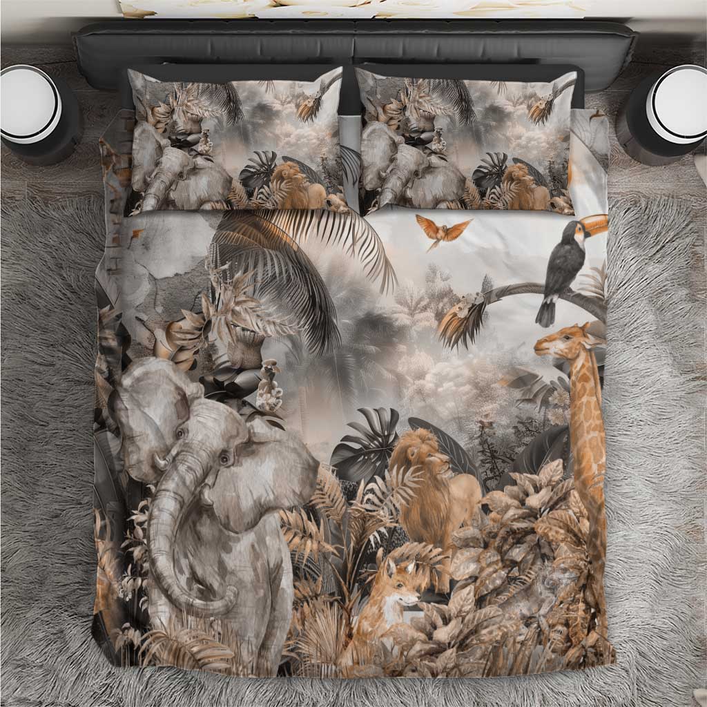 Afro Safari Animals Bedding Set