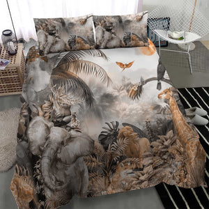 Afro Safari Animals Bedding Set