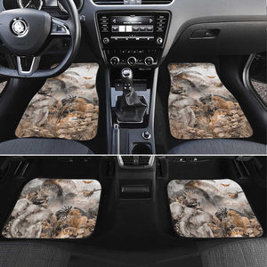 Afro Safari Animals Car Mats