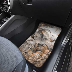 Afro Safari Animals Car Mats