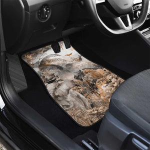 Afro Safari Animals Car Mats