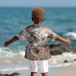 Afro Safari Animals Kid Hawaiian Shirt