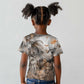 Afro Safari Animals Kid T shirt