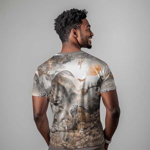 Afro Safari Animals T shirt