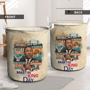 Martin Luther King MLK Laundry Basket I Have a Dream Vintage Art - African Pride