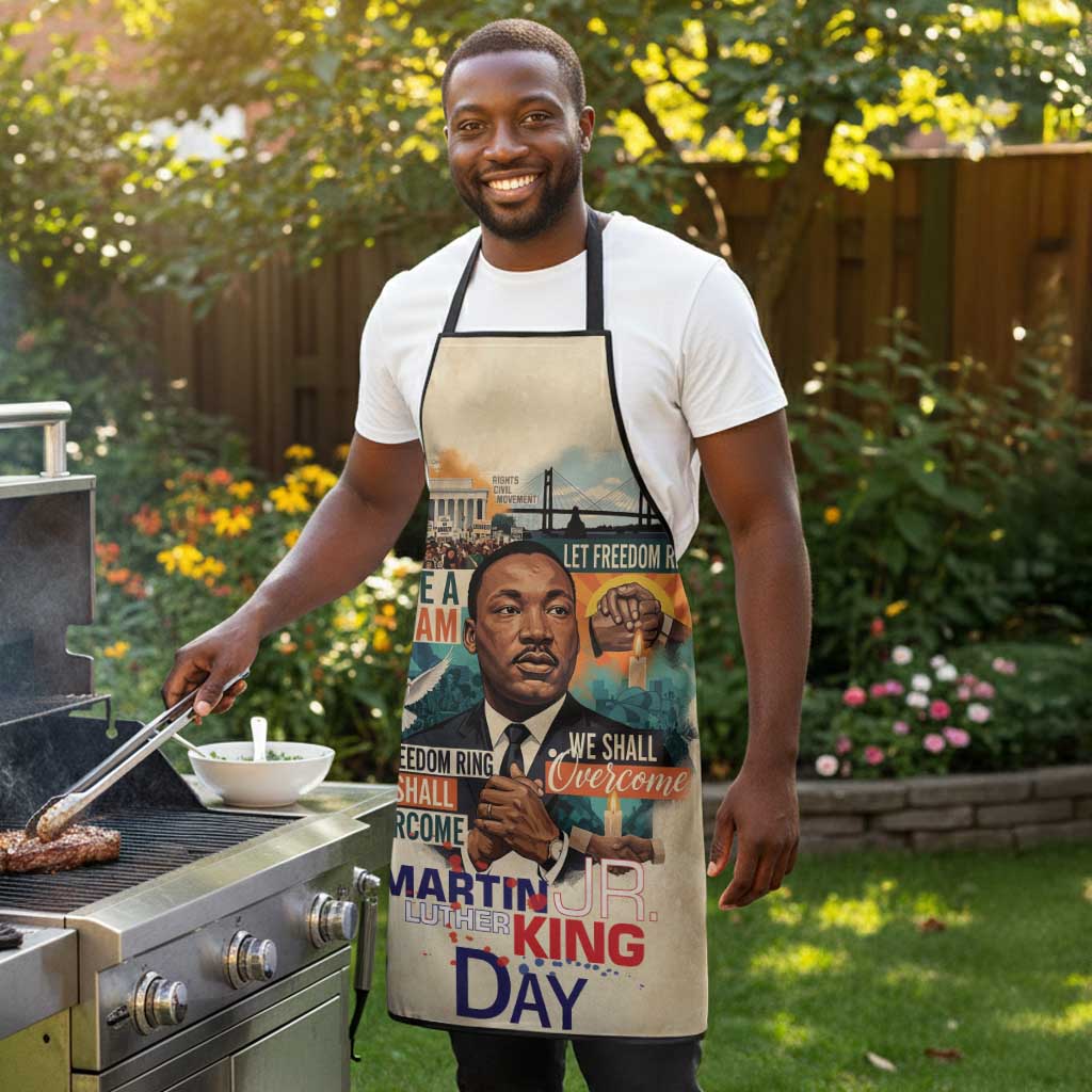 Martin Luther King MLK Apron I Have a Dream Vintage Art - African Pride