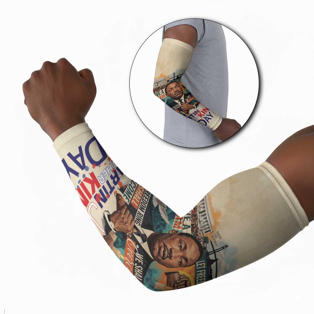 Martin Luther King MLK Arm Sleeves I Have a Dream Vintage Art - African Pride