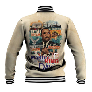 Martin Luther King MLK Baseball Jacket I Have a Dream Vintage Art - African Pride