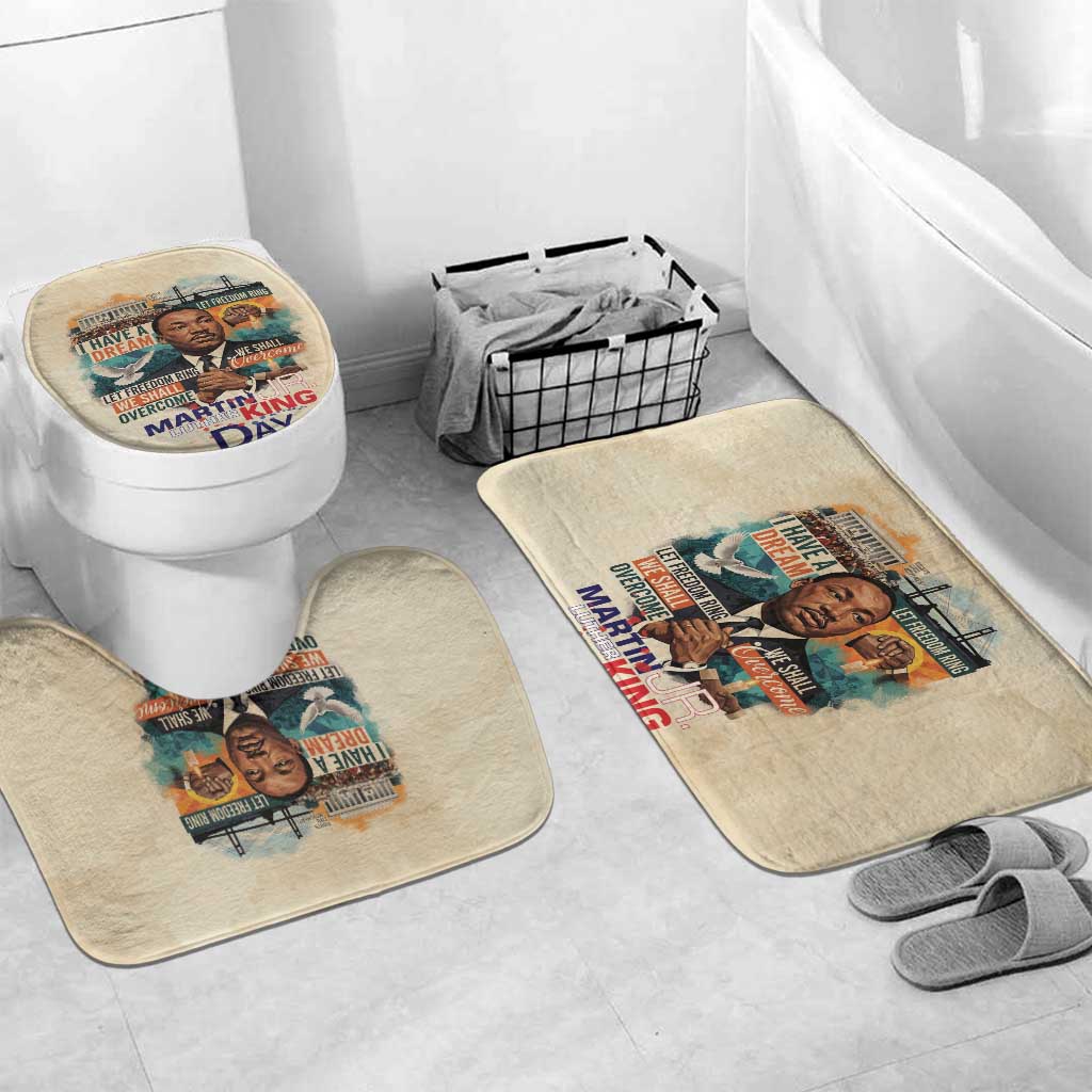 Martin Luther King MLK Bathroom Set I Have a Dream Vintage Art - African Pride