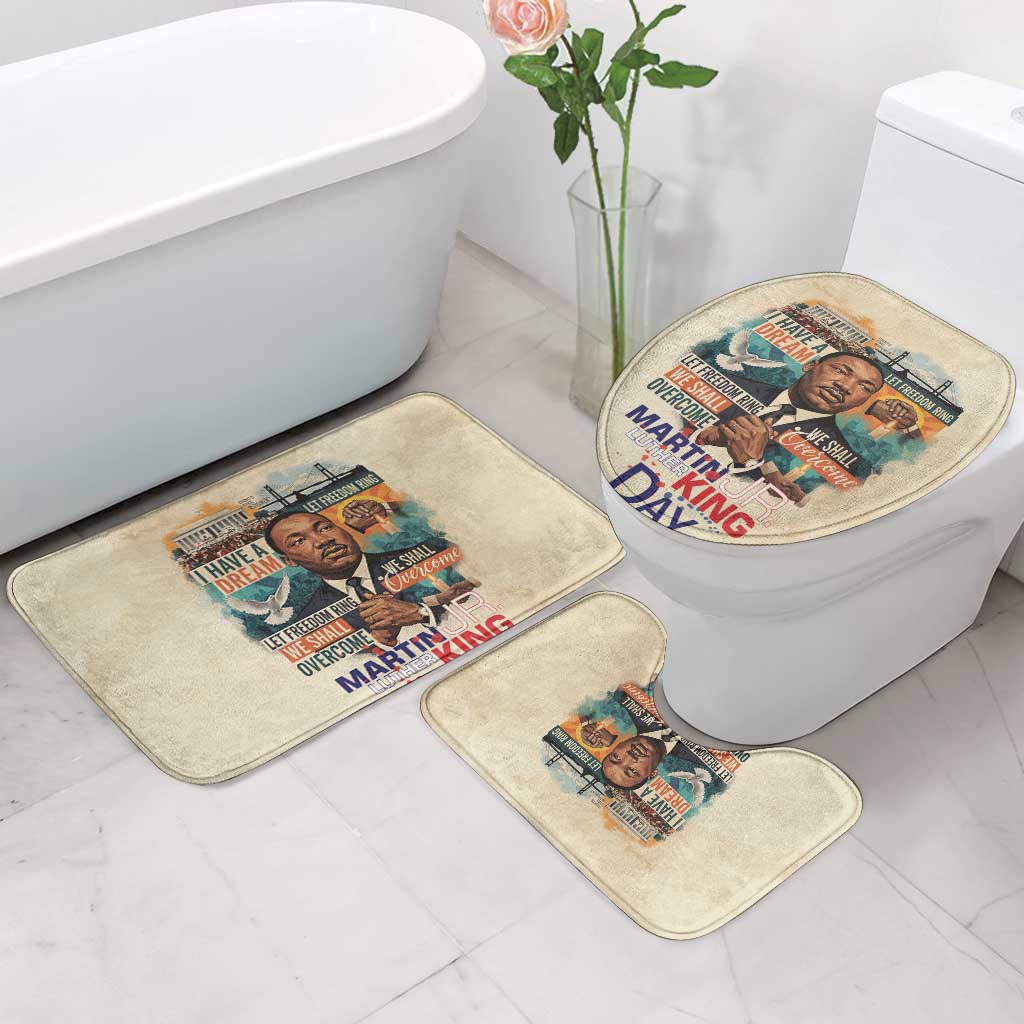 Martin Luther King MLK Bathroom Set I Have a Dream Vintage Art - African Pride