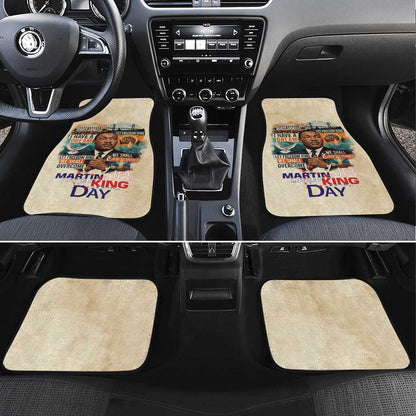Martin Luther King MLK Car Mats I Have a Dream Vintage Art - African Pride
