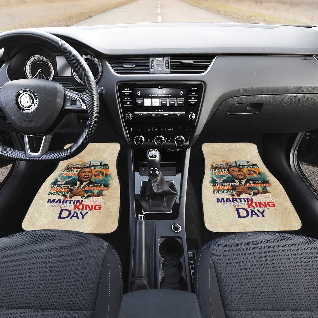 Martin Luther King MLK Car Mats I Have a Dream Vintage Art - African Pride