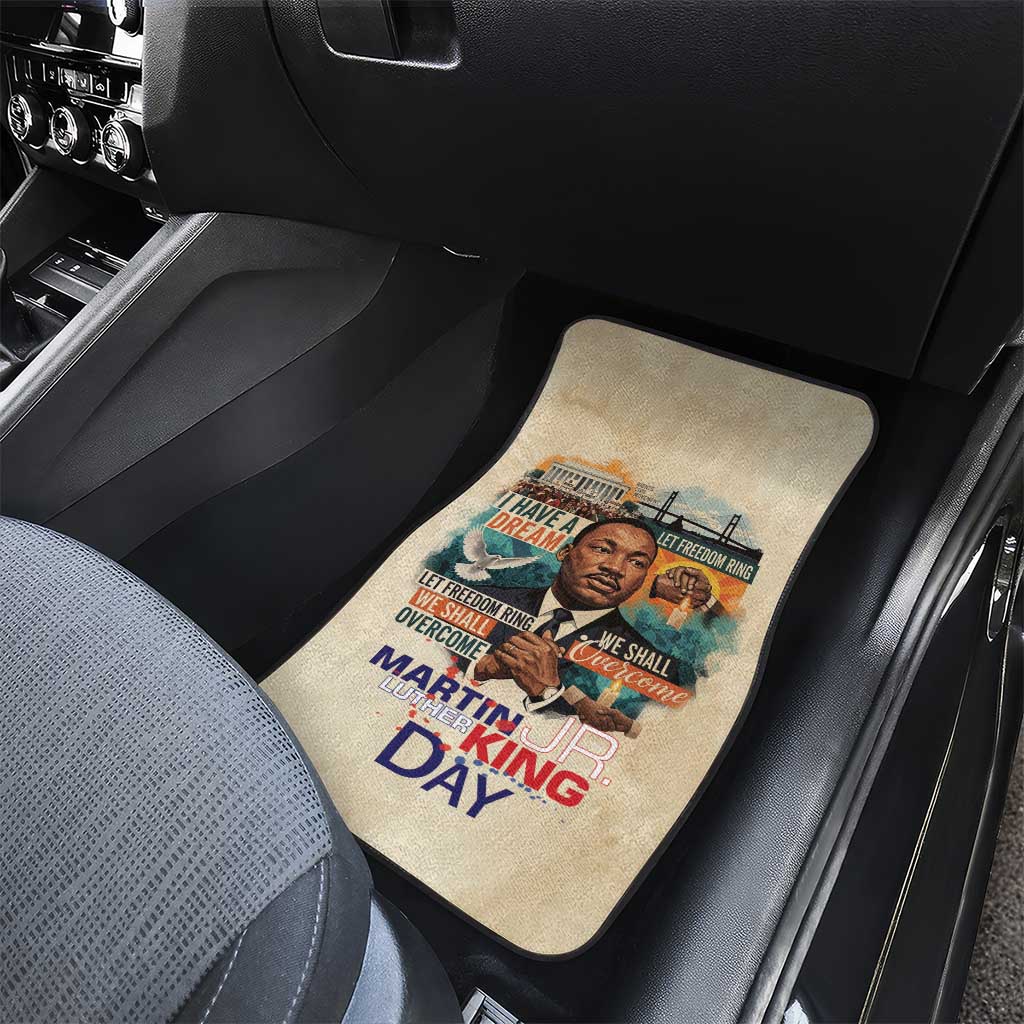 Martin Luther King MLK Car Mats I Have a Dream Vintage Art - African Pride