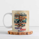 Martin Luther King MLK Ceramic Mug I Have a Dream Vintage Art - African Pride