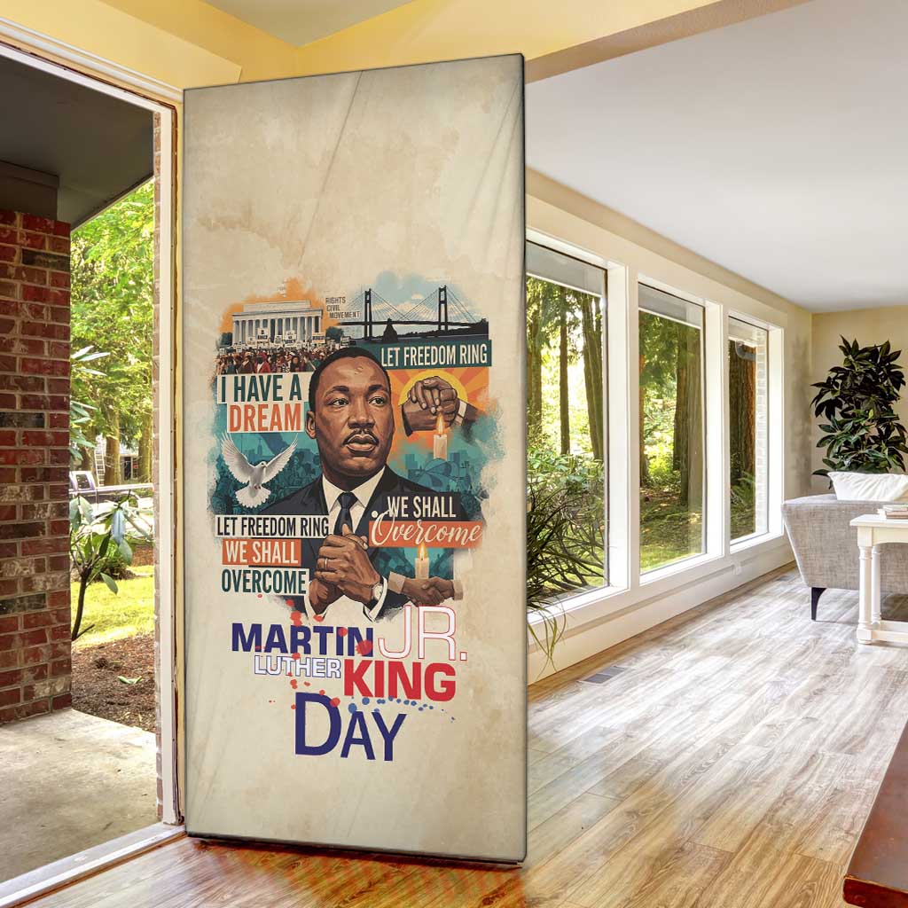 Martin Luther King MLK Door Cover I Have a Dream Vintage Art - African Pride