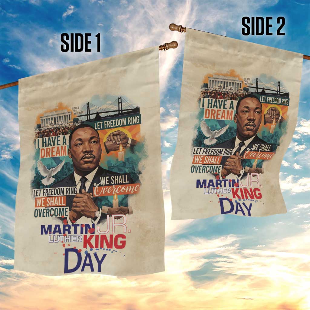 Martin Luther King MLK Garden Flag I Have a Dream Vintage Art - African Pride