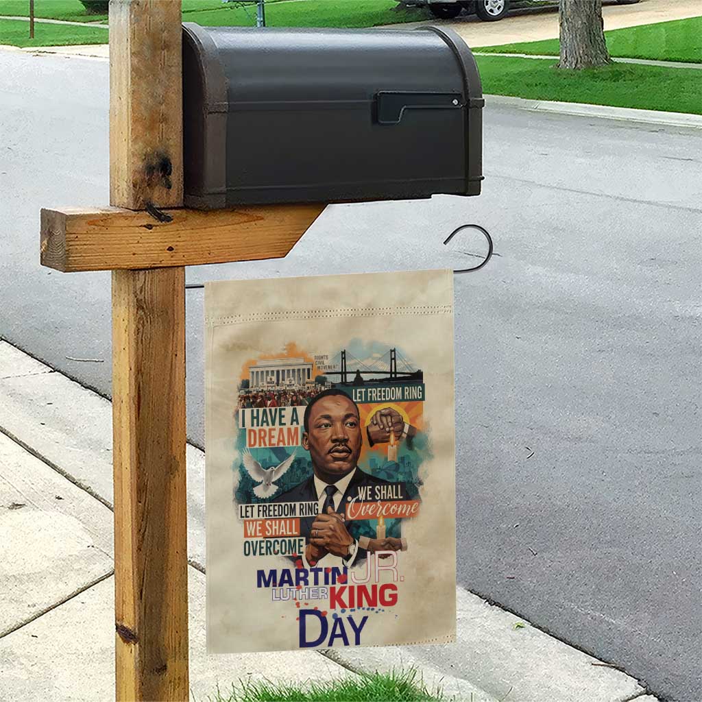 Martin Luther King MLK Garden Flag I Have a Dream Vintage Art - African Pride