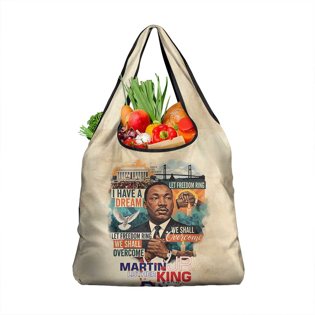 Martin Luther King MLK Grocery Bag I Have a Dream Vintage Art - African Pride