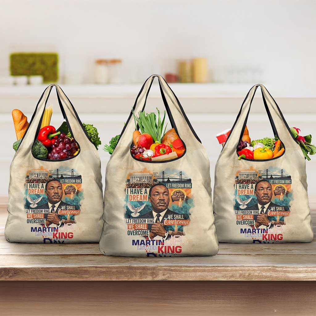 Martin Luther King MLK Grocery Bag I Have a Dream Vintage Art - African Pride