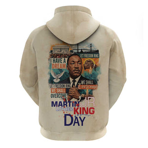 Martin Luther King MLK Hoodie I Have a Dream Vintage Art - African Pride