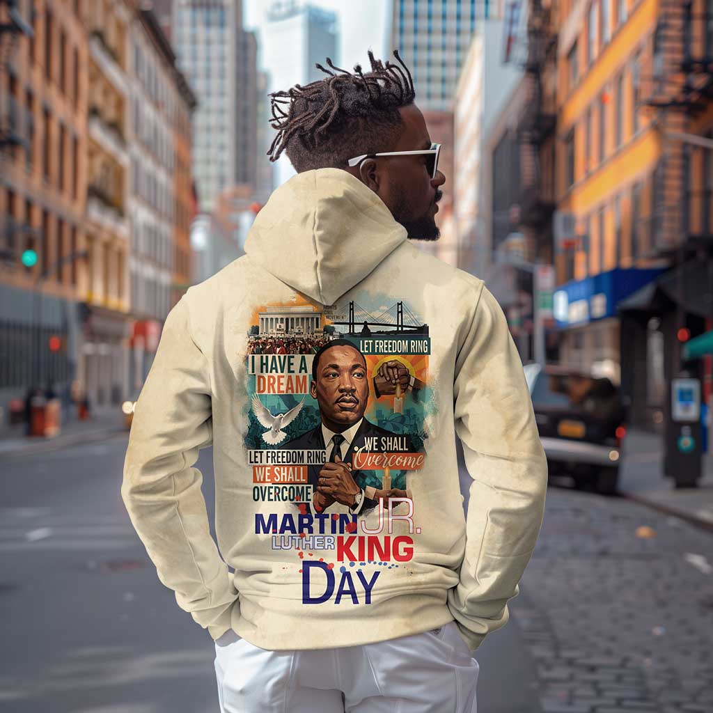 Martin Luther King MLK Hoodie I Have a Dream Vintage Art - African Pride