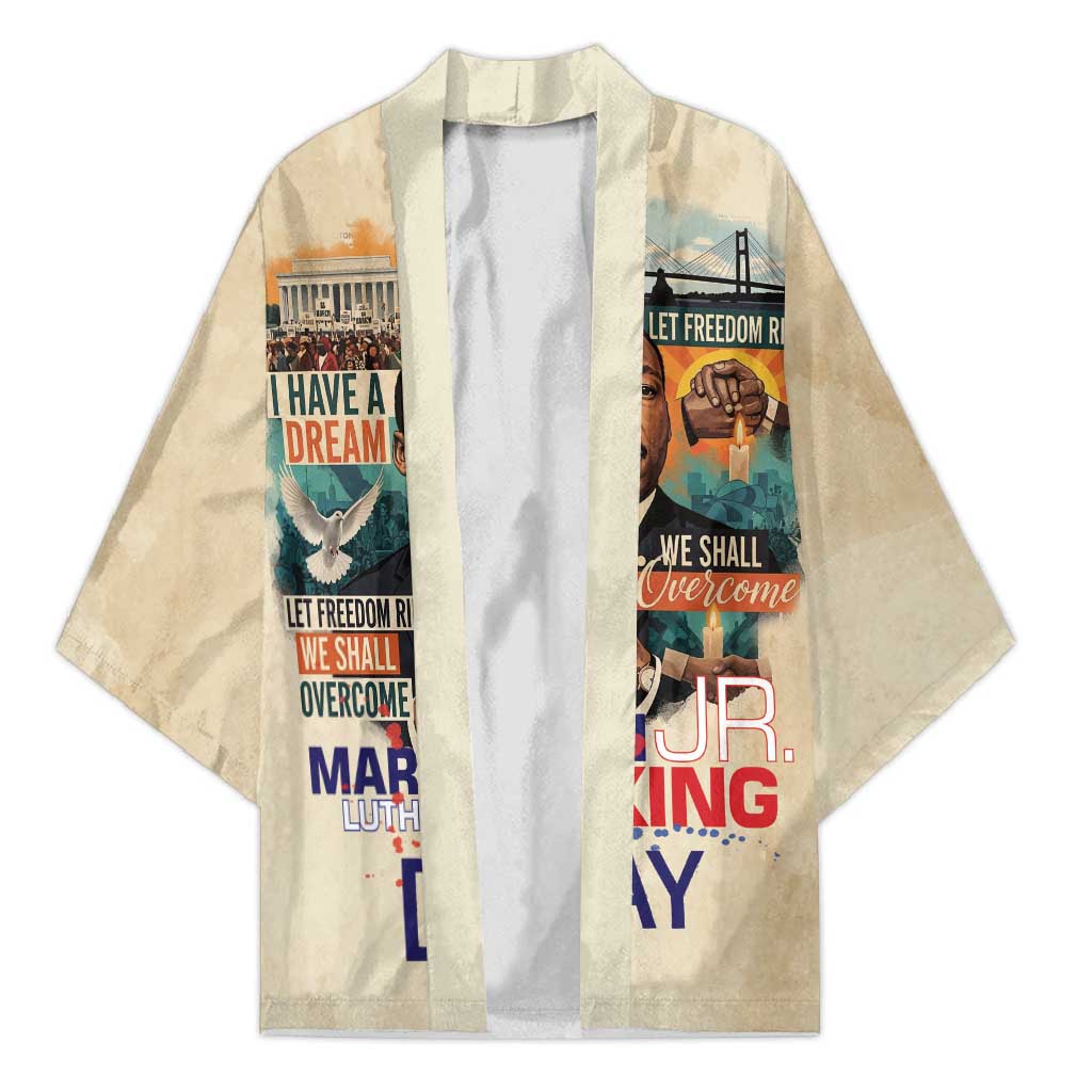 Martin Luther King MLK Kimono I Have a Dream Vintage Art - African Pride