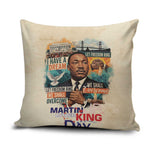 Martin Luther King MLK Pillow Cover I Have a Dream Vintage Art - African Pride