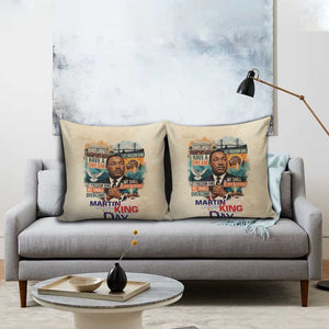 Martin Luther King MLK Pillow Cover I Have a Dream Vintage Art - African Pride
