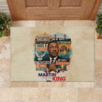Martin Luther King MLK Rubber Doormat I Have a Dream Vintage Art - African Pride