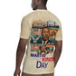 Martin Luther King MLK Rugby Jersey I Have a Dream Vintage Art - African Pride