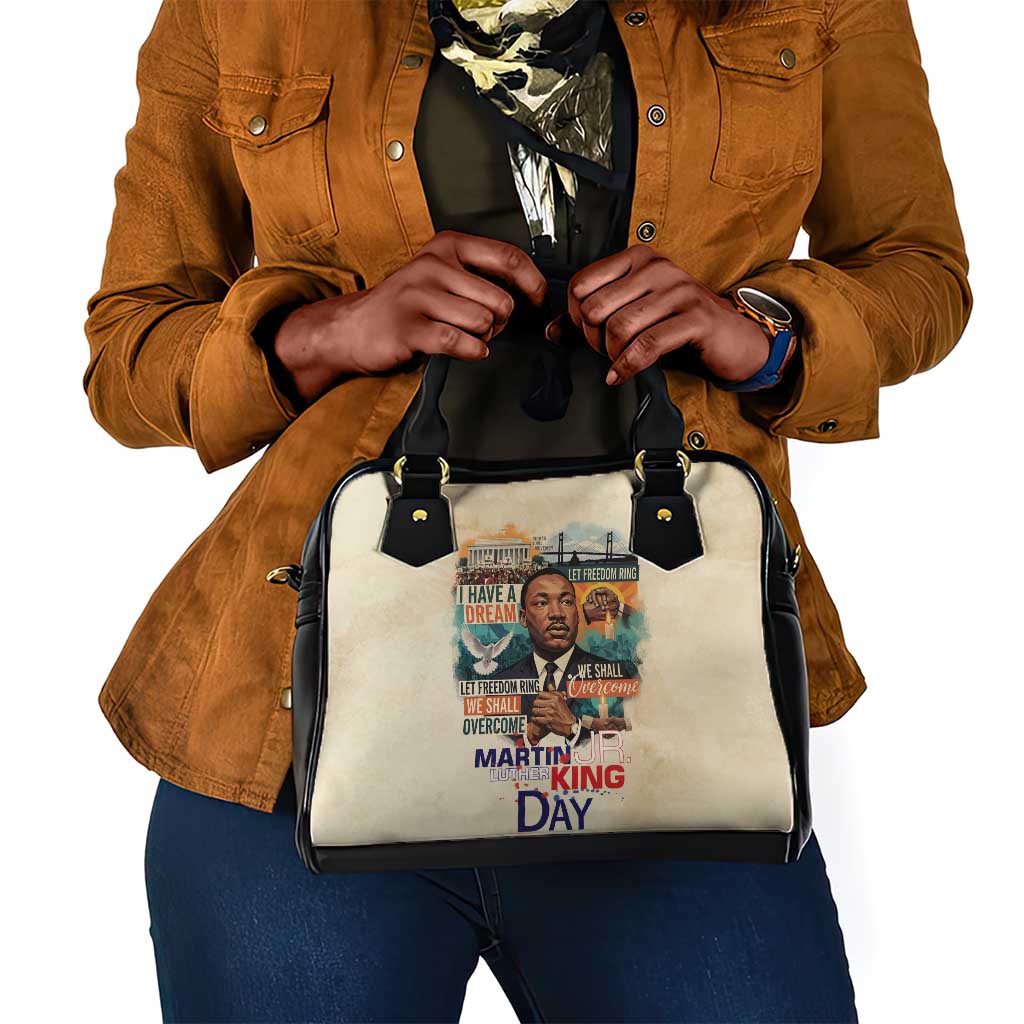 Martin Luther King MLK Shoulder Handbag I Have a Dream Vintage Art - African Pride