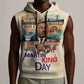Martin Luther King MLK Sleeveless Hoodie I Have a Dream Vintage Art - African Pride