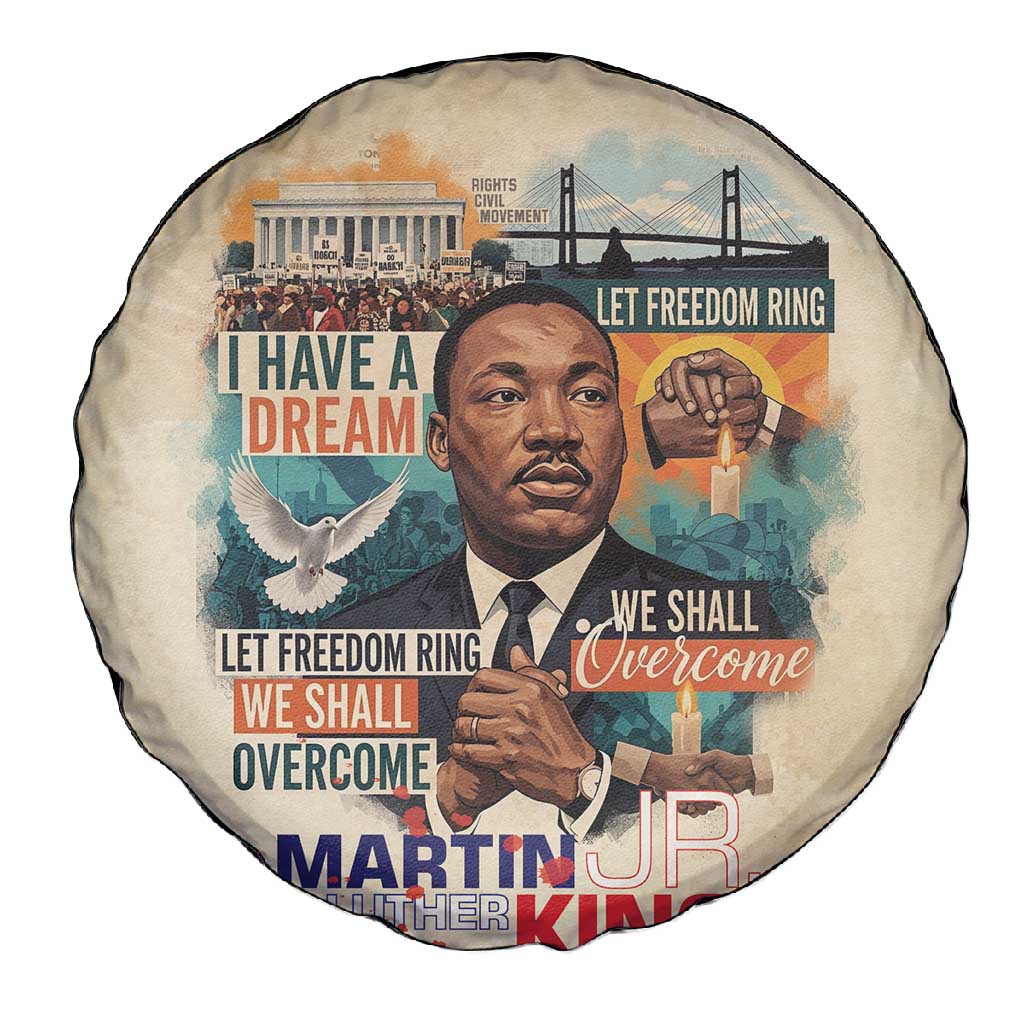 Martin Luther King MLK Spare Tire Cover I Have a Dream Vintage Art - African Pride