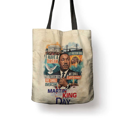 Martin Luther King MLK Tote Bag I Have a Dream Vintage Art - African Pride