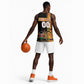 Custom Afro Kenya Coat Of Arms Basketball Jersey With Kente Patterns LT18