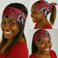 Personalized Afro Kenya Coat Of Arms Neck Gaiter Ethnic Seamless Pattern LT18