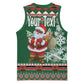 Personalized Afro Kenya Christmas Basketball Jersey African Santa - Folk Pattern LT18