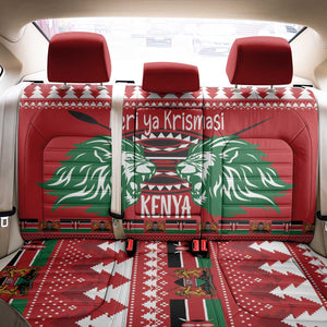 Afro Kenya Christmas Back Car Seat Cover Head Lion - Heri ya Krismasi