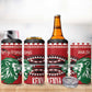 Afro Kenya Christmas 4 in 1 Can Cooler Tumbler Head Lion - Heri ya Krismasi