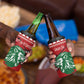 Afro Kenya Christmas 4 in 1 Can Cooler Tumbler Head Lion - Heri ya Krismasi