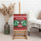 Afro Kenya Christmas Canvas Wall Art Head Lion - Heri ya Krismasi