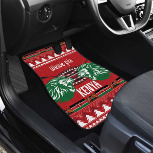 Afro Kenya Christmas Car Mats Head Lion - Heri ya Krismasi