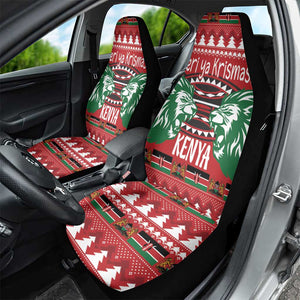 Afro Kenya Christmas Car Seat Cover Head Lion - Heri ya Krismasi