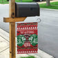 Afro Kenya Christmas Garden Flag Head Lion - Heri ya Krismasi
