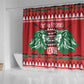Afro Kenya Christmas Shower Curtain Head Lion - Heri ya Krismasi