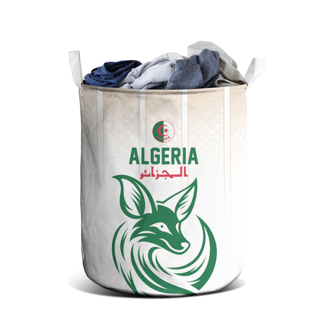 World Football 2026 Algeria Laundry Basket Les Fennecs Desert Fox Pride