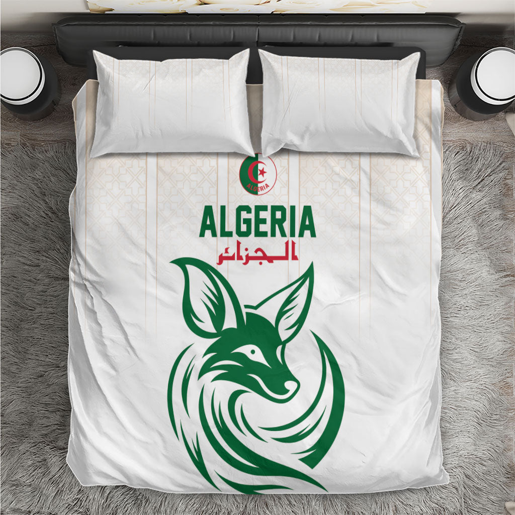World Football 2026 Algeria Bedding Set Les Fennecs Desert Fox Pride