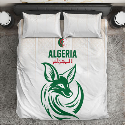 World Football 2026 Algeria Bedding Set Les Fennecs Desert Fox Pride