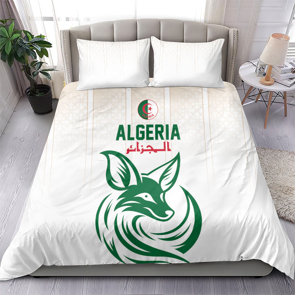 World Football 2026 Algeria Bedding Set Les Fennecs Desert Fox Pride